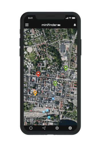 MiniFinder go iphone10 map