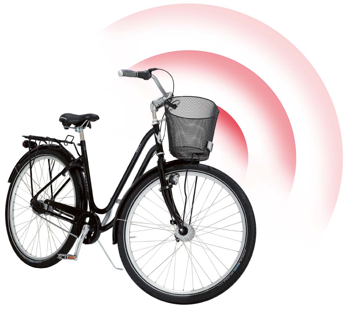 Sykkel med GPS-tracker for god tyveribeskyttelse